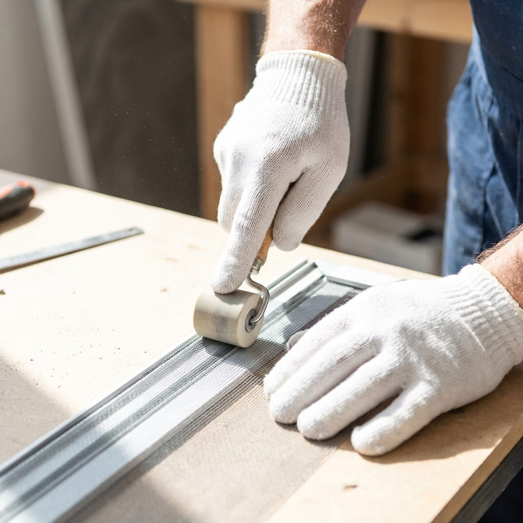 미세 방충망 시공